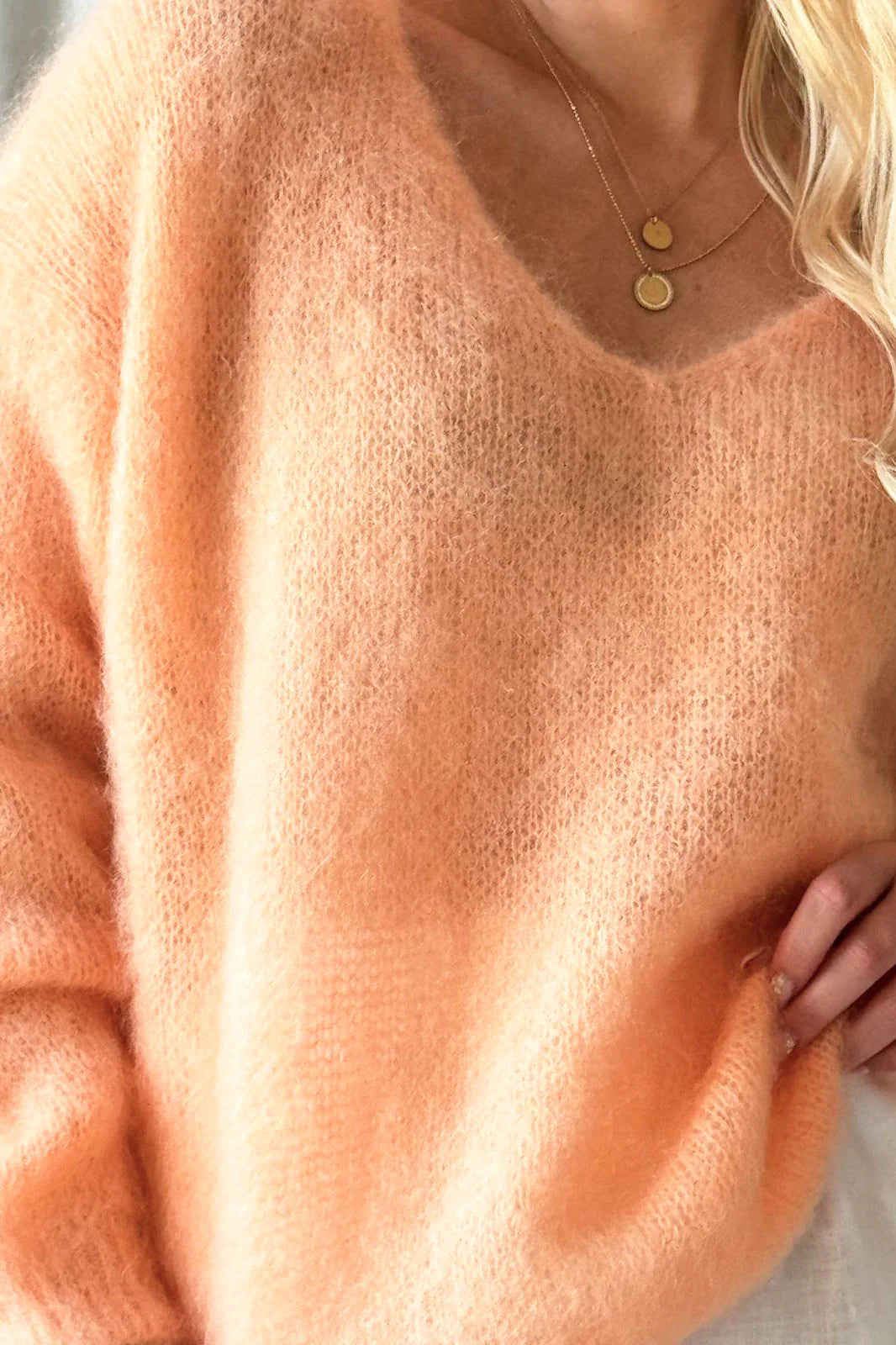 Bohemiana Mohair Heaven- Pullover Limoncello
