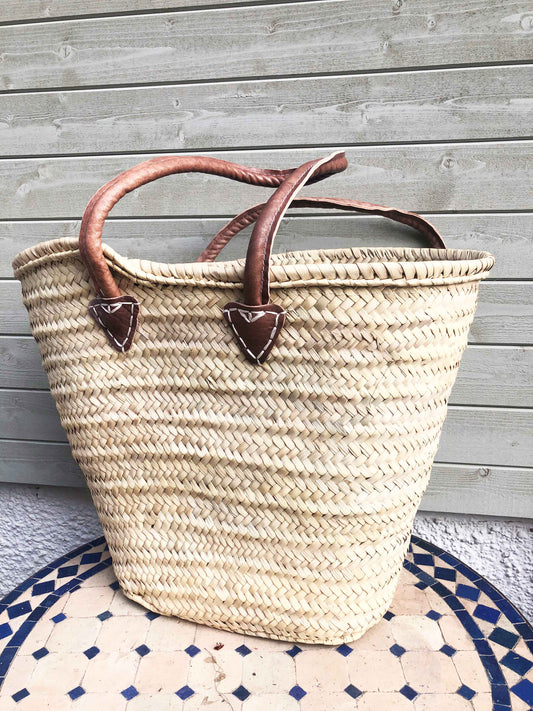 Einkaufstasche Palmenblatt mit Einsatz