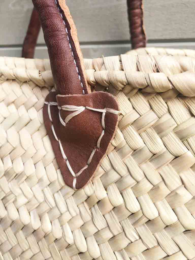 Einkaufstasche Palmenblatt mit Einsatz