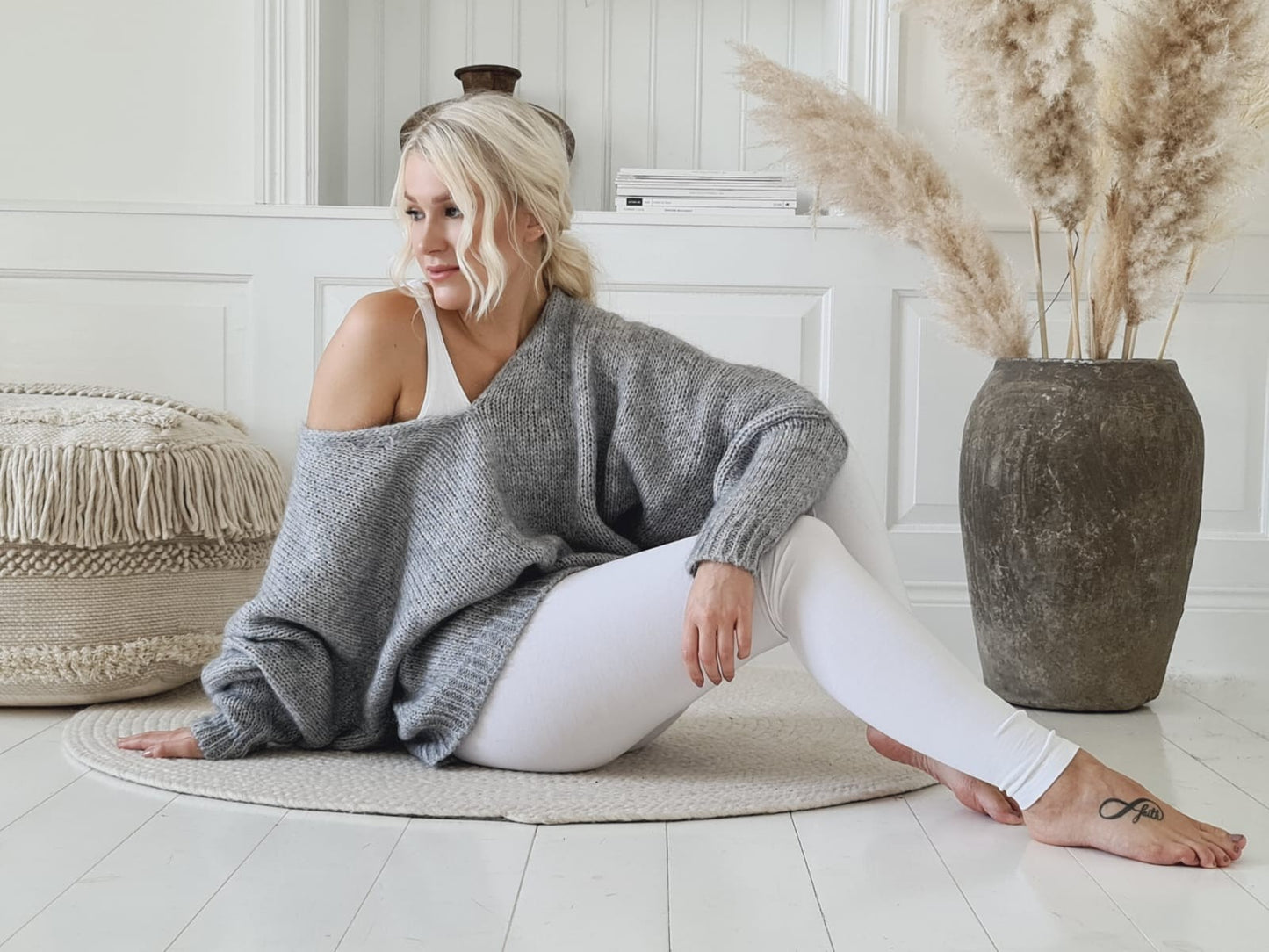 Honey Jumper - Pullover grau