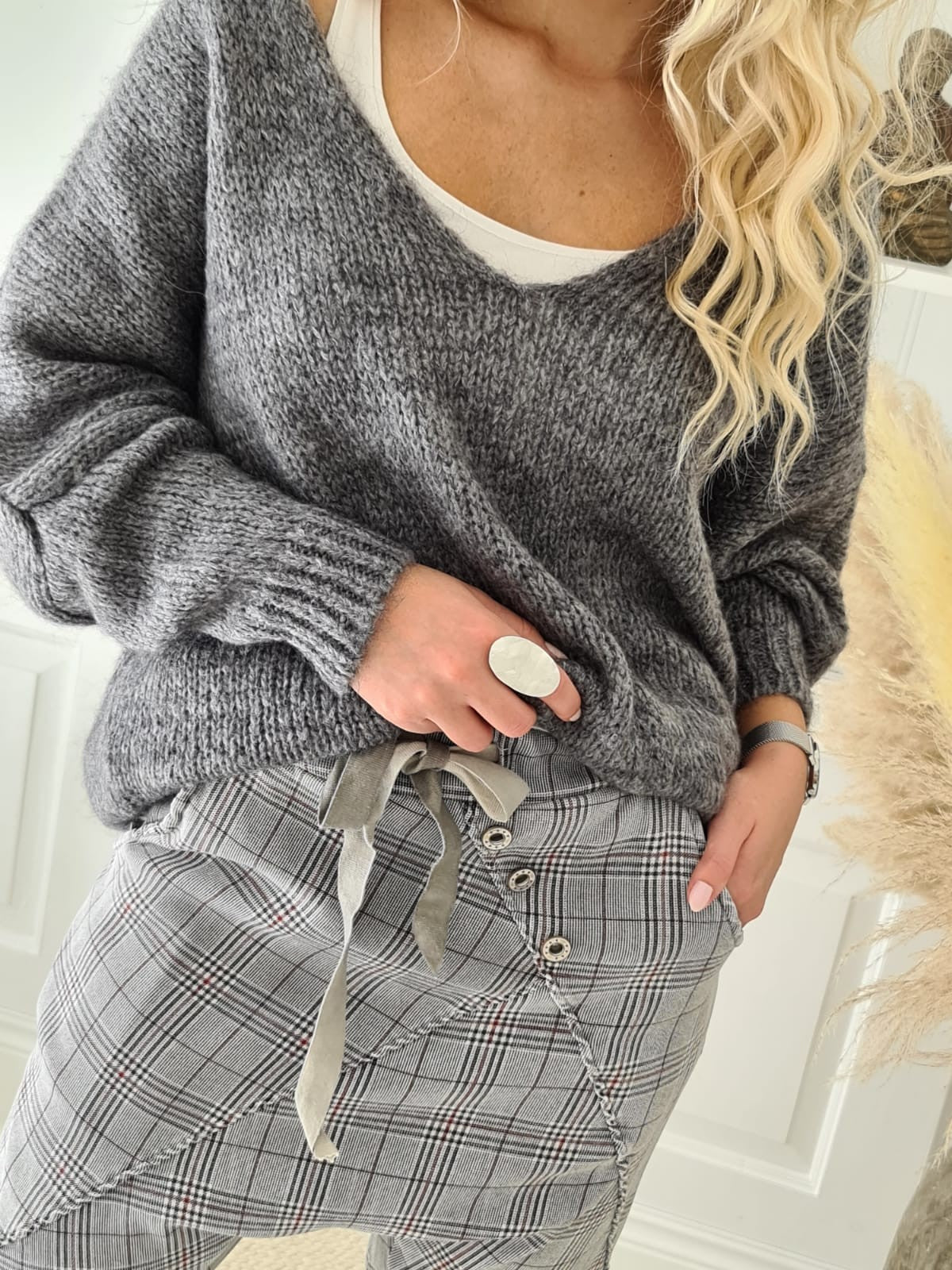 Honey Jumper - Pullover anthrazit